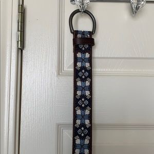 Lucky brand embroidered belt